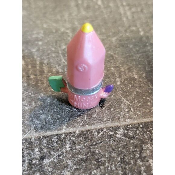 Shopkins moose mini pink pencil toy figure - Picture 3 of 3